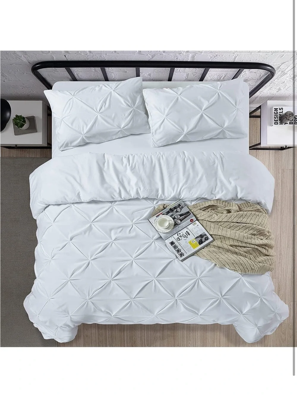 NEW Crown Collection Luxuriate Hotel 1000-TC Ultra Soft 100% Egyptian Cotton